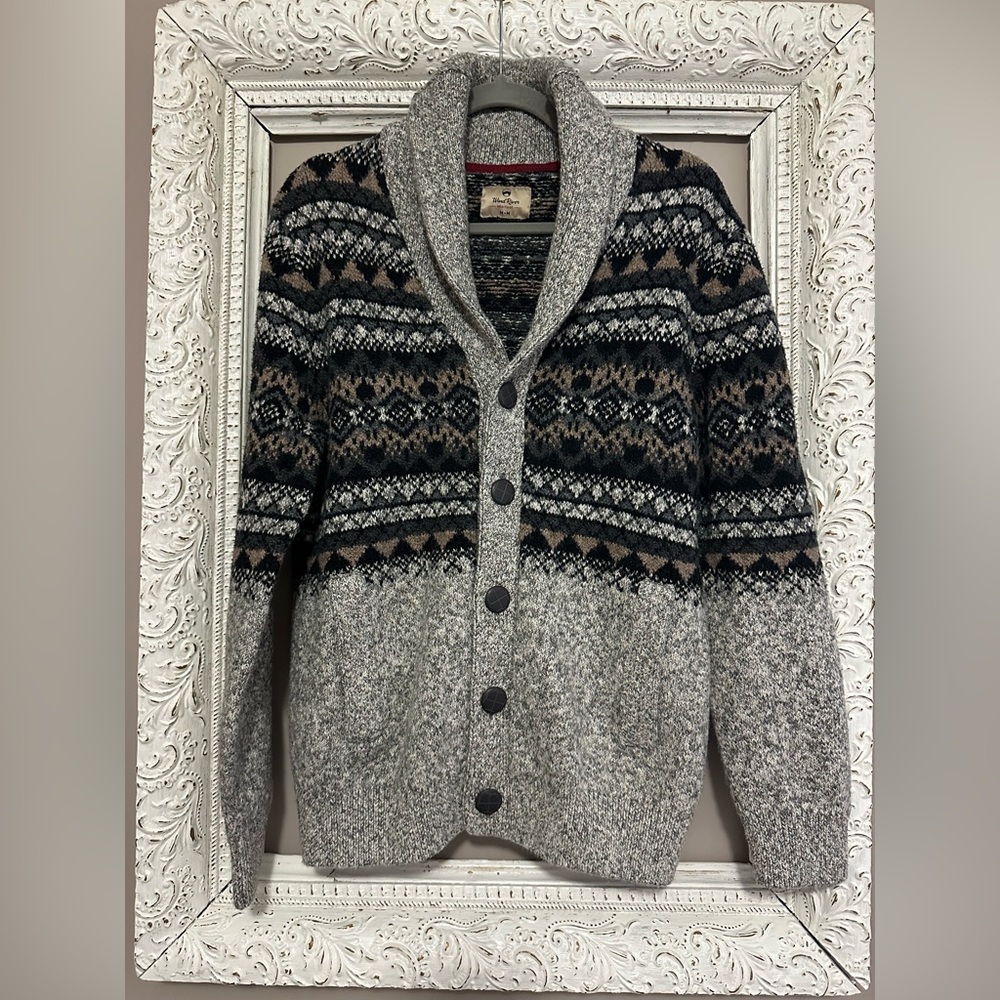 Vintage Wind River Men's heavyweight Cardigan. Size M. ❣️